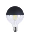 BOMBILLA LED NEGRO MATE LED 6W 580LM 3000K - E-27