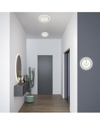 PLAFON SORRENTO BLANCO LED 14W 1260LM 3000K