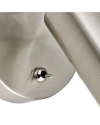 APLIQUE ANTIA METAL N.SATINADO 1 X 50W GU10