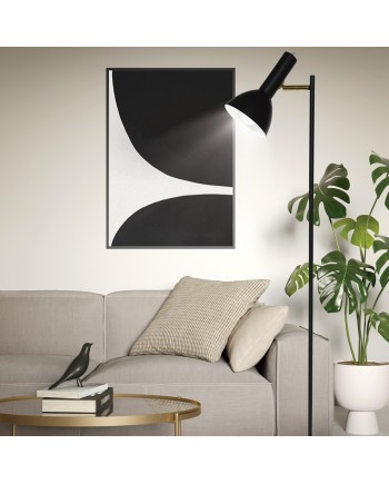 PIE SALON LUMIERE NEGRO 1 X 60W E-27