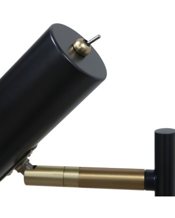 PIE SALON LUMIERE NEGRO 1 X 60W E-27