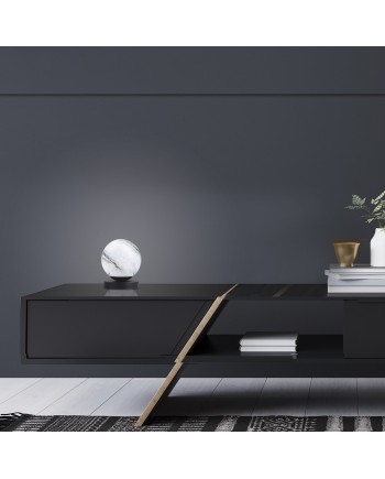 SOBREMESA SALEM NEGRO 1 X 40W E-14