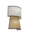 APLIQUE SELMA BEIGE-TOSTADO 2 X 60W E-27