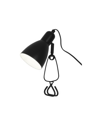 SOBREMESA TULUM NEGRO-BLANCO 1 X 40W E-14