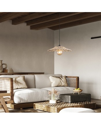 COLGANTE DIZA RATAN 1 X 60W E-27