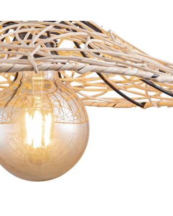 COLGANTE DIZA RATAN 1 X 60W E-27