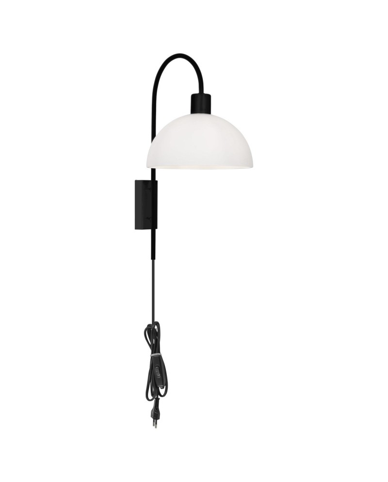 APLIQUE BELOS NEGRO-OPAL 1 X 40W E-14