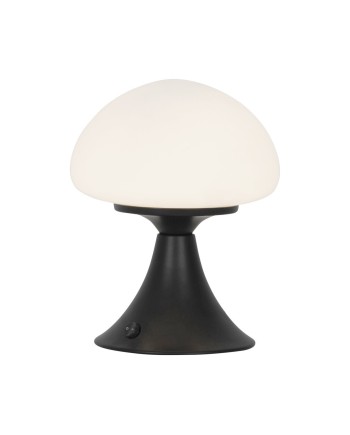 SOBREMESA MAGRIT NEGRO-OPAL 1 X 25W G-9