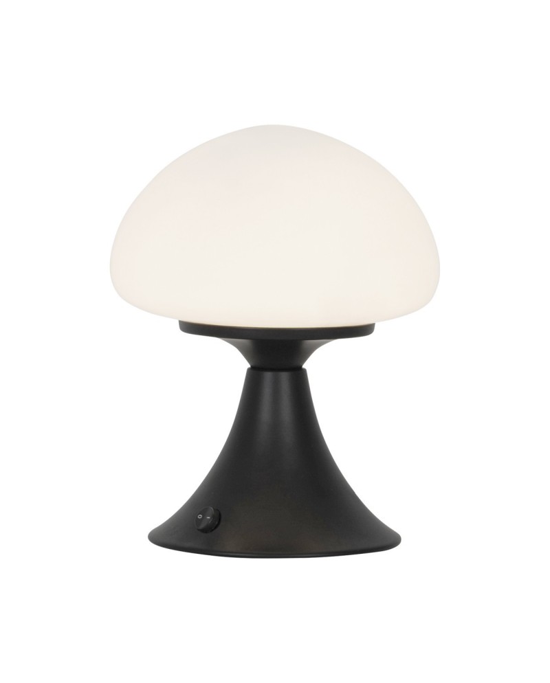 SOBREMESA MAGRIT NEGRO-OPAL 1 X 25W G-9