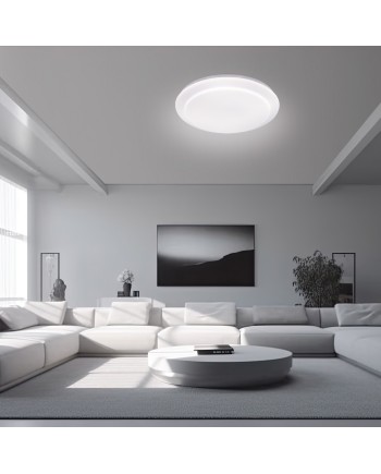 PLAFON NUNO BLANCO 50 LED 60W 4800LM 4000K