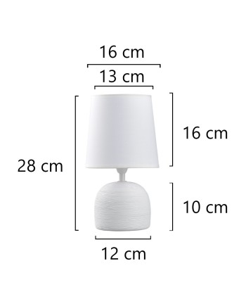 SOBREMESA BAXTER BLANCO