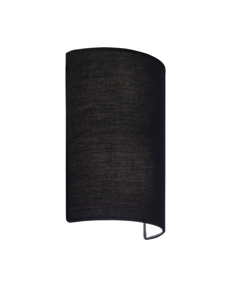 APLIQUE 2L DAFNE NEGRO 2 X 60W E-27