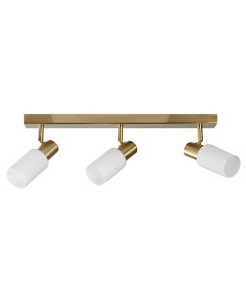 REGLETA 3L SAMBA LATÓN 3 X 40W E-14