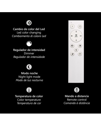 PLAFON LED CASTEDU BLANCO LED 123W 7662LM 3000-6000K