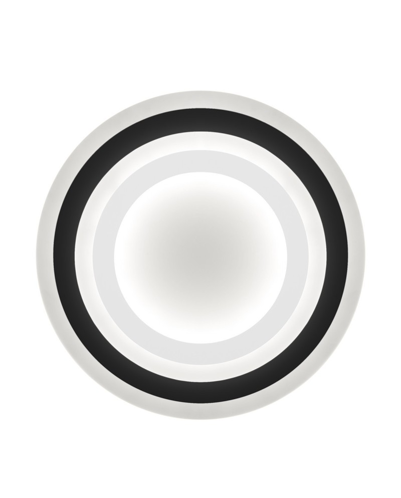 PLAFON LED GALET NEGRO LED 38W 1725LM 4000K