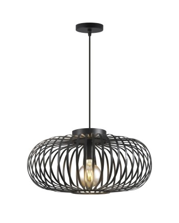 COLGANTE LANTANA NEGRO 1 X E-27