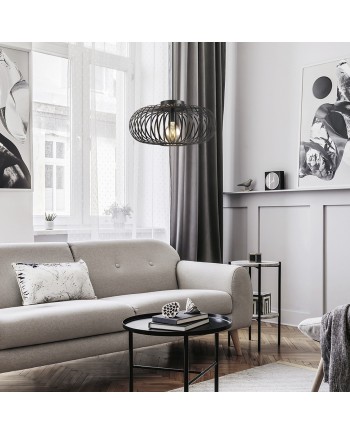 COLGANTE LANTANA NEGRO 1 X E-27