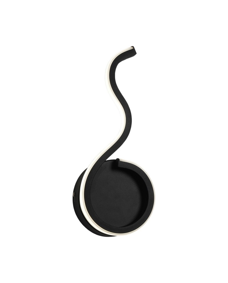 APLIQUE LED MACAN NEGRO  LED 11W 470LM 4000K