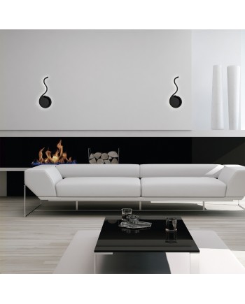 APLIQUE LED MACAN NEGRO  LED 11W 470LM 4000K