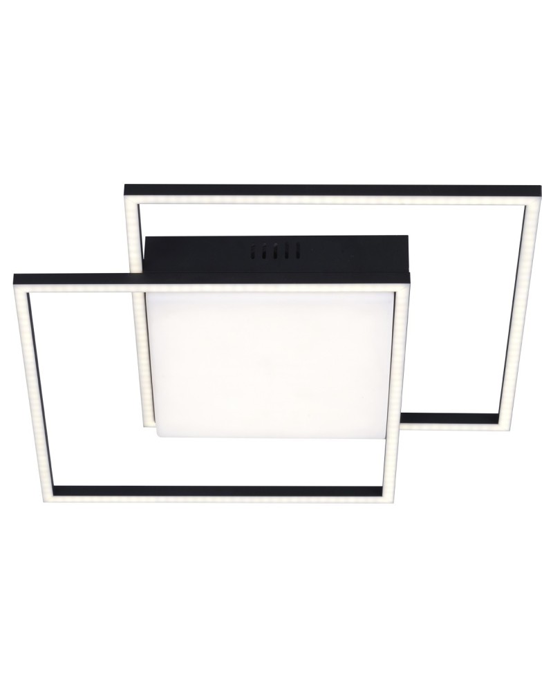 PLAFÓN LED TONGA NEGRO LED 40W 4000K