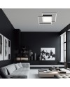 PLAFÓN LED TONGA NEGRO LED 40W 4000K