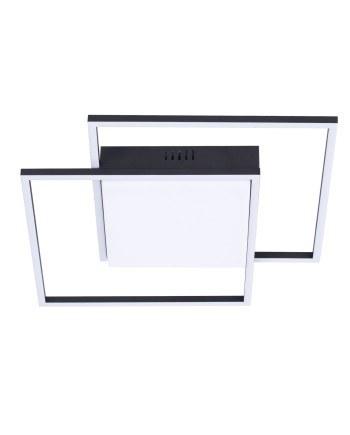 PLAFÓN LED TONGA NEGRO LED 40W 4000K