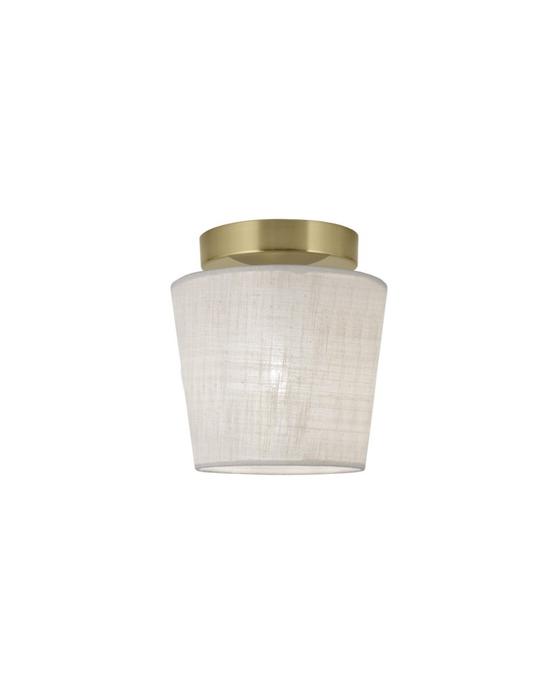 PLAFON PORTER LATÓN  1 X 40W E-14 - XP048/15