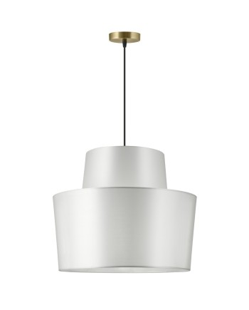 COLGANTE SAVOY LATÓN DOBLE PAN 1 X 60W E-27 - XP021