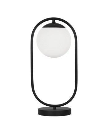 SOBREMESA RENZO NEGRO 1 X 60W E-27