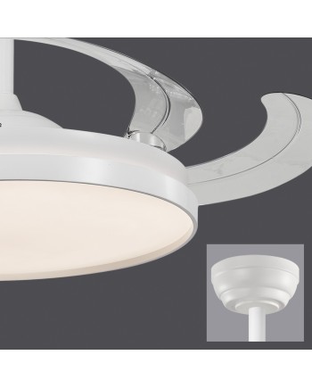 VENTILADOR HENRY XXL BLANCO 60CMS  5 PALAS