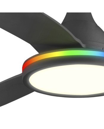 VENTILADOR MAHON NEGRO 107CM 3 PALAS