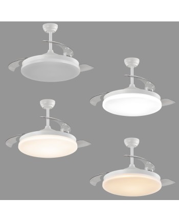 VENTILADOR MINI MALTA BLANCO 40 CM 3 PALAS