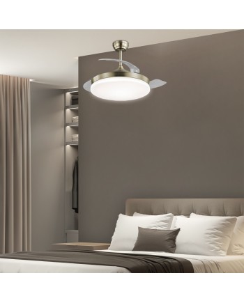 VENTILADOR MINI MALTA CUERO 40 CM 3 PALAS