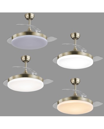 VENTILADOR MALTA CUERO 50 CM 3 PALAS