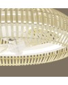 VENTILADOR MILO BLANCO-BAMBOO 55X20CMS - 30W
