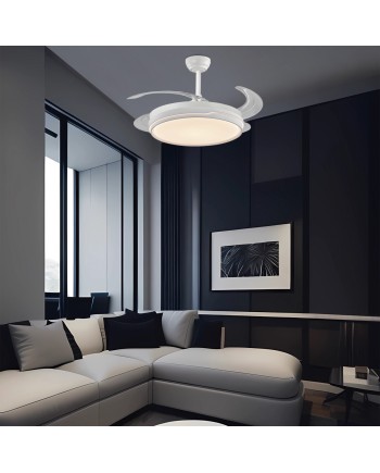 VENTILADOR NELO BLANCO 50 CM 4 PALAS