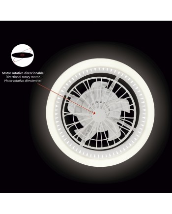 VENTILADOR RAMSES BLANCO 50X20CMS  - 40W