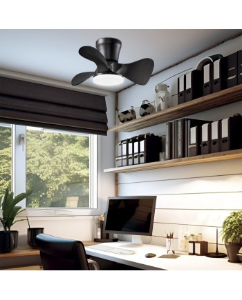 VENTILADOR SIUX NEGRO 56 CM 3 PALAS