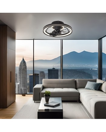 VENTILADOR TOM NEGRO 50 CMS - 7 PALAS