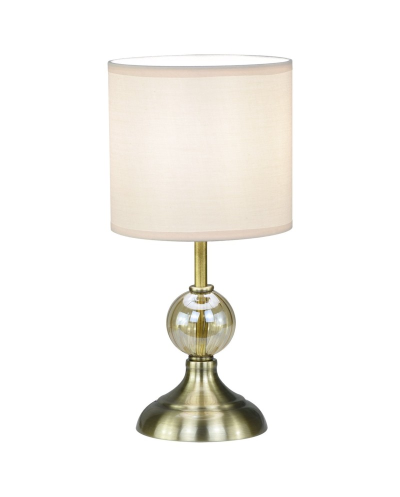 SOBREMESA ALEX CUERO 1 X 40W E-14