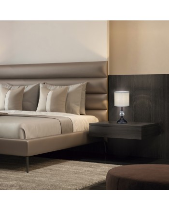 SOBREMESA ALEX NEGRO 1 X 40W E-14