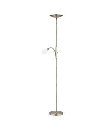 PIE SALON ATOS CUERO LED 18W 4000K + 1 X 40W E-14