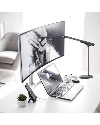 FLEXO LED AURA NEGRO LED 8W 340LM 3000-4000-6500K