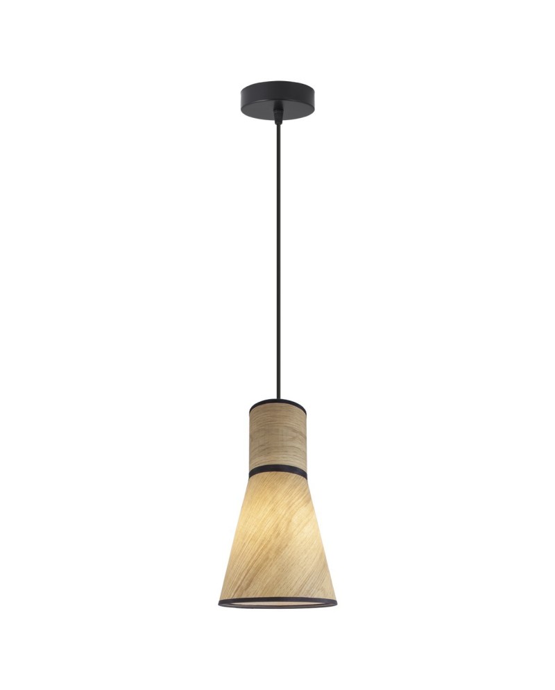 COLGANTE 1L. BARROS MADERA 1 X 60W E-27