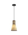 COLGANTE 1L. BARROS MADERA 1 X 60W E-27