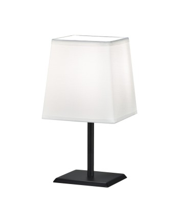 SOBREMESA FOX BLANCO/NEGRO 1 X 40W E-14