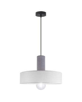 COLGANTE 1L KILIAN BLANCO/GRIS 1 X 60W E-27 - 40CM