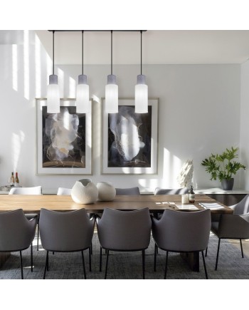 BARRA 4L KILIAN BLANCO/GRIS 4 X 60W E-27