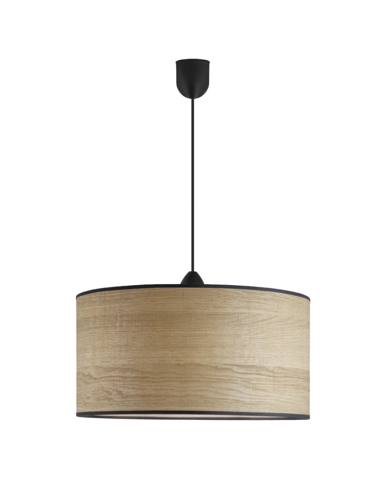 COLGANTE LARINO MADERA 1 X 60W E-27