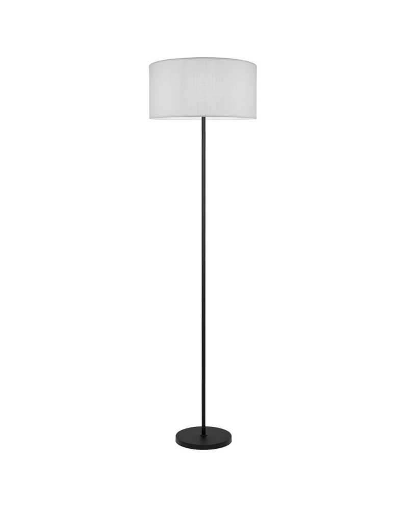 PIE SALON LARINO BLANCO/NEGRO 1 X 60W E-27